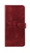 Чехол книжка Business Leather Claps для Xiaomi Redmi 15 4G EU (EU version код модели 25062RN2DE) 171mm с подставкой красный - изображение 1