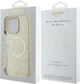 Etui Guess Saffiano Peony Classic Logo MagSafe do Apple iPhone 16 Pro Gold (GUHMP16LPSAPSMED) - obraz 4