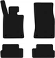 EVA коврики EVAtech в салон авто для Cooper (R56) 3-doors Mini 2006-2014 2 поколения Htb EU Капля Черная Черный кант (MI21844P4BW4KBB) - изображение 1