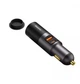 Зарядний пристрій автомобільний Baseus CCBT-C0G Fast Charge Cigarette Lighter Expansion/USB/Type-C/120W Gray - зображення 4