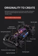 Машинка на радиоуправлении для дрифта SCY 16303 Blue 4WD 1:16 - изображение 16