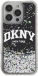 Etui DKNY Liquid Glitter Arch Logo do Apple iPhone 16 Pro Black (3666339336288) - obraz 3