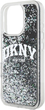 Etui DKNY Liquid Glitter Arch Logo do Apple iPhone 16 Pro Max Black (3666339336295) - obraz 6