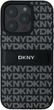 Etui DKNY Texture Pattern Tonal Stripe do Apple iPhone 16 Pro Black (3666339333324) - obraz 3