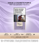 Блок сигарет Vogue La Cigarette Purple х 10 пачек (4820286860183) - изображение 2