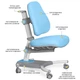 Дитяче крісло Evo-Kids Omega KBL Blue (Y-220 KBL) Блакитний - изображение 3