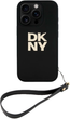 Панель DKNY Wrist Strap Stock Logo для Apple iPhone 16 Pro Max Black (3666339334574) - зображення 2