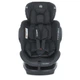 Автокрісло El Camino ME 1045 EVOLUTION 2 360⁰ Black Striped (група 0+/1-2-3, isofix, поворот 360⁰, чорний зі смужками) - зображення 3