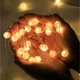 Гирлянда-нить диодная Хрустальные шарики USB/батарейка 20LED 2 м (1000-RV355) - изображение 2