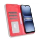 Чохол-книжка Deexe Retro Style для TECNO Spark 40 - Red - зображення 6