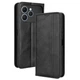 Чохол-книжка Deexe Retro Style для TECNO Spark 40 - Black - зображення 1
