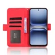 Чохол-книжка з кишеньками Deexe Wallet Stand для TECNO Spark 40 - Red - зображення 6