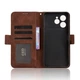 Чохол-книжка з кишеньками Deexe Wallet Stand для TECNO Spark 40 - Brown - зображення 5