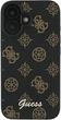Etui Guess Peony Script MagSafe do Apple iPhone 16 Plus Black (GUHMP16MPGPYSK) - obraz 2