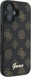 Etui Guess Peony Script MagSafe do Apple iPhone 16 Plus Black (GUHMP16MPGPYSK) - obraz 4