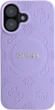 Etui Guess Saffiano Peony Classic Logo MagSafe do Apple iPhone 16 Plus Purple (GUHMP16MPSAPSMEU) - obraz 2