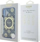Панель Guess IML Peony On 4G Background MagSafe для Apple iPhone 16 Blue (GUHMP16SH4PYEEB) - зображення 8