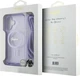 Etui Guess Crossbody Cord Script MagSafe do Apple iPhone 16 Purple (GUHMP16SHCTSGNSU) - obraz 7