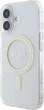 Панель Guess IML Glitter Circle MagSafe для Apple iPhone 16 Transparent (GUHMP16SHFGERET) - зображення 2