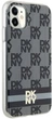 Панель DKNY IML Checkered Mono Pattern & Printed Stripes MagSafe для Apple iPhone 11 / Xr Black (3666339269258) - зображення 3