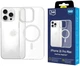 Etui plecki 3MK EverClear MagCase do Apple iPhone 16 Pro Max Clear (5903108657228) - obraz 2