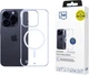 Etui plecki 3MK Just20g MagCase Clear do Apple iPhone 15 Pro Max Clear (5903108609685) - obraz 2