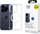 Etui plecki 3MK Just20g MagCase Clear do Apple iPhone 16 Pro Clear (5903108609739) - obraz 2