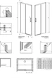 Душевая дверь RADAWAY Idea DWJ 120 левосторонняя (387016-01-01L) - изображение 9