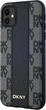 Etui DKNY Leather Checkered Mono Pattern MagSafe do Apple iPhone 11 / Xr Black (3666339259730) - obraz 2