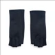 Перчатки женские из плотного трикотажа без палые чёрные 7234_Black - изображение 4