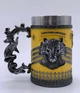 Кухоль Гаррі Поттер, пивний келих Пуффендуй, 3D чашка Harry Potter Hufflepuff 500 мл - зображення 5