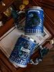 Набір подарункових кухлів Гаррі Поттер, Harry Potter різних факультетів Гріфіндор, Пуффендуй, Когтевран, Слизерин, об'єм 500 мл - зображення 5