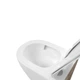 Підвісний унітаз Imprese Rozkos Twist з твердим сидінням кришкою Slim Soft Close (c06310103) - зображення 2