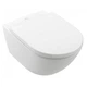 Унітаз консольний Villeroy&Boch Subway 3.0 TwistFlush SoftClosing 8M42S101 Combi Pack - изображение 1