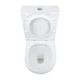 Унітаз підлоговий Qtap Dove безобідковий з сидінням Soft close білий (QT06228380BW) - изображение 2