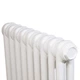 Дизайнерський горизонтальний радіатор Irsap Tesi 2 K25 565x810 White - изображение 3