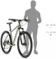 Велосипед гірський (MTB) Kellys Spider 50 29 2023 Red - изображение 2