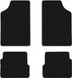 EVA коврики EVAtech в салон авто для 323 (BF) Mazda 1985-1989 3 поколения Sedan EU Капля Черная Черный кант (MZ41869PG4KBB) - изображение 1