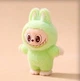 Флокована фігурка монстр LABUBU The Monsters Exciting Macaron 4,5 см Лабубу флок салатовий - изображение 1