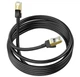 Кабель мережевого LAN RJ45 HOCO US02 Level copper gigabit, 3 м, чорний - зображення 1