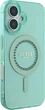 Etui Guess IML Rhinestones MagSafe do Apple iPhone 16 Green (GUHMP16SPFTDTEN) - obraz 4