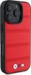 Etui plecki BMW Perforated And Stitched Line MagSafe do Apple iPhone 16 Pro Max Red (BMHMP16X23PUSPR) - obraz 3