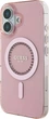Etui Guess IML Rhinestones MagSafe do Apple iPhone 16 Pink (GUHMP16SPFTDTEP) - obraz 3