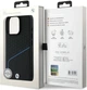 Etui plecki BMW Sign Leather Textured And Line MagSafe do Apple iPhone 16 Pro Max Black (BMHMP16X23RDCLK) - obraz 8
