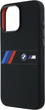 Etui plecki BMW Silicone Middle Stripe MagSafe do Apple iPhone 16 Pro Max Black (BMHMP16X23SAXK) - obraz 6
