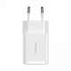Мережевий зарядний пристрій Baseus Compact Charger 2U 10.5W EU White (CCXJ010202) (519) - изображение 1