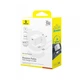 Сітчастий зарядний пристрій з кабелем Baseus Palm Fast Charger 1C 30W EU Moon White(P10111605213-01) - зображення 2