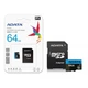 Карта пам'яті microSDXC (UHS-1) A-DATA Premier 64Gb Class 10 A1 (R-100Mb/s) (adapter SD) (AUSDX64GUICL10A1-RA1) (486) - зображення 2