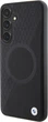 Etui plecki BMW Signature Leather Half Textured & Circle MagSafe do Samsung Galaxy S24 Plus Black (BMHMS24M23RTPK) - obraz 2