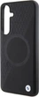 Etui plecki BMW Signature Leather Half Textured & Circle MagSafe do Samsung Galaxy S24 Black (BMHMS24S23RTPK) - obraz 6